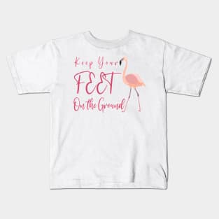 Pink Flamingo Kids T-Shirt